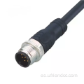 Cable de cable de alambre impermeable M12 Cable de conector